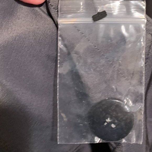 Mycra Pac NWT Women's Reversible Raincoat Petite Size 0P Black Nickel Office - Picture 8 of 11